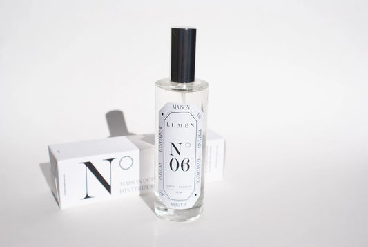 LUMEN - Vaporisateur de parfum N°06 et sa boite. Parfum jardin à la française